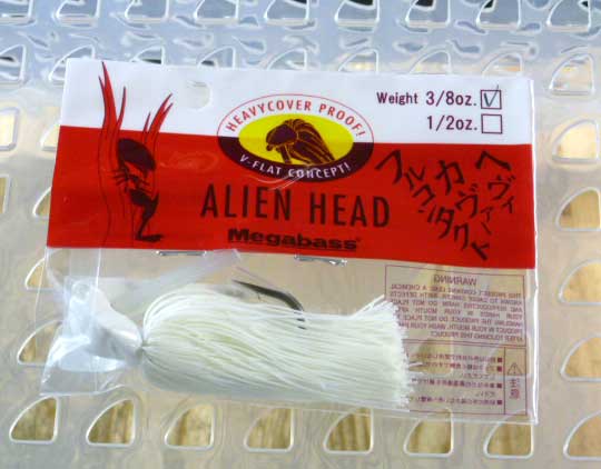 ALIEN HEAD 3/8oz Pearl White ALIEN HEAD 3/8oz Pearl White
