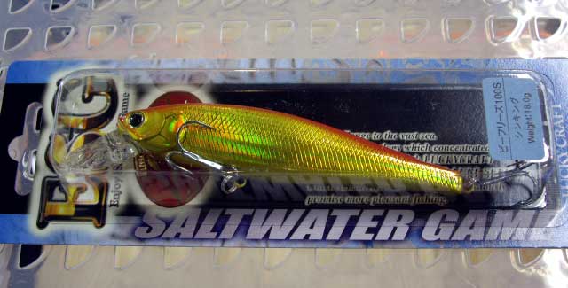 B'FREEZE MINNOW 100 (SW POINTER100)S Orange Gold B'FREEZE MINNOW 100 (SW POINTER100)S Orange Gold
