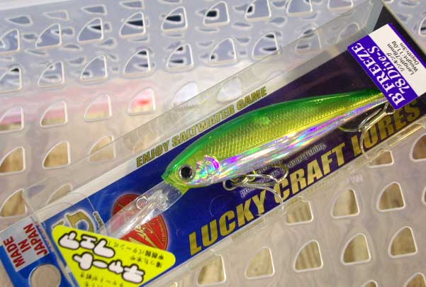 LUCKY CRAFT B'FREEZE 78 DIVE-S MH LIME CHART LUCKY CRAFT B'FREEZE 78 DIVE-S MH LIME CHART