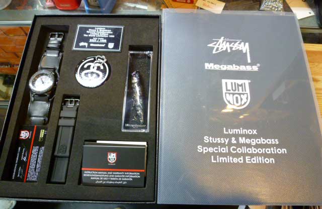 Luminox & Stussy & Megabass TRIPLE COLABO WATCH Luminox & Stussy & Megabass TRIPLE COLABO WATCH