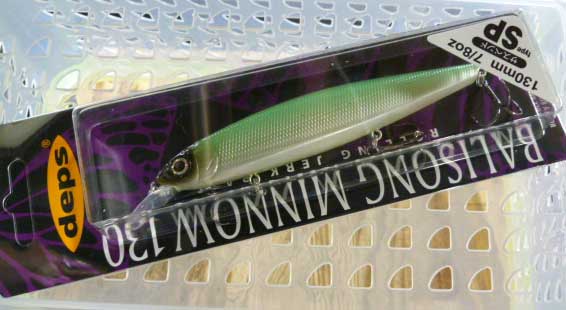 BALISONG MINNOW 130SP Deadly Ketabass - Click Image to Close