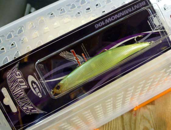 Bent Minnow 106F Ghost Lime Chart