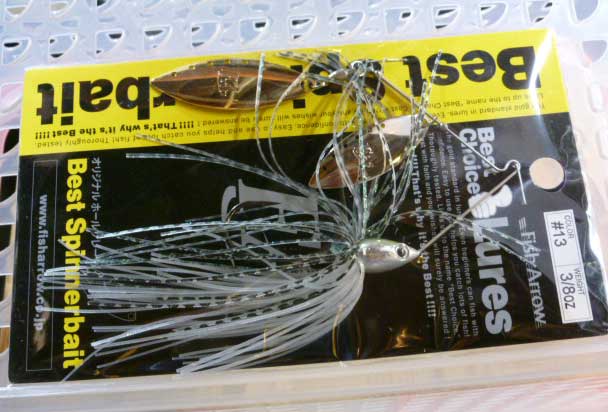 Best Spinnerbait 3/8oz DW Shad Best Spinnerbait 3/8oz DW Shad