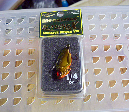 BLADING-X 1/4oz Megabass Kinkuro BLADING-X 1/4oz Megabass Kinkuro