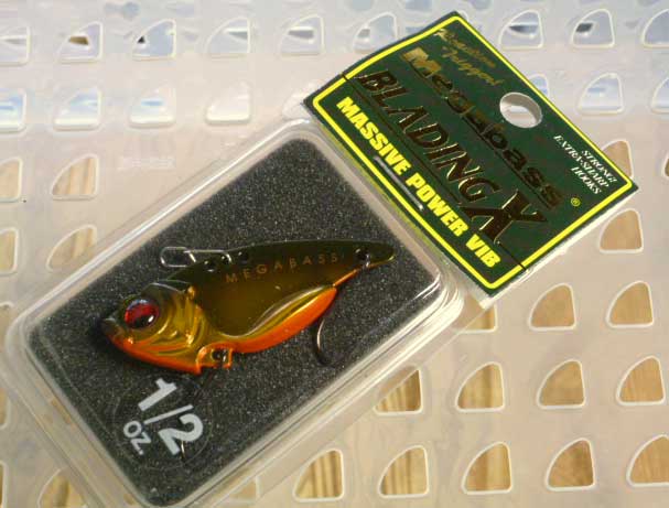 BLADING-X 1/2oz Megabass Kinkuro BLADING-X 1/2oz Megabass Kinkuro
