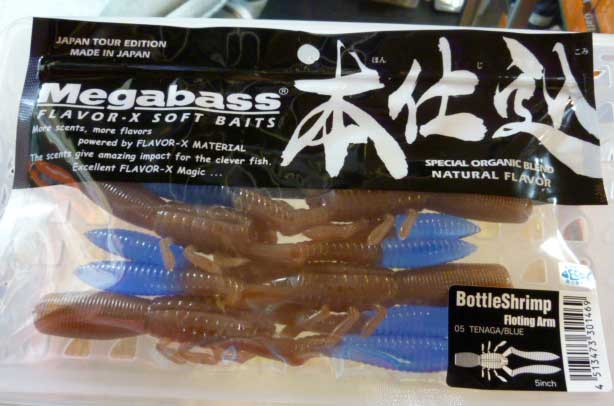 Bottle Shrimp Floating Arm 5inch Tanaga/Blue Bottle Shrimp Floating Arm 5inch Tanaga/Blue