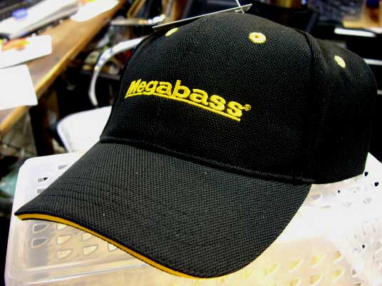 Megabass Field Cap Megabass Black/Yellow Megabass Field Cap Megabass Black/Yellow