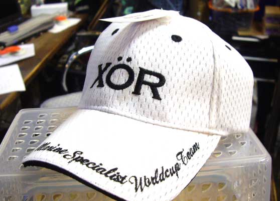 Megabass Field Cap XOR White Megabass Field Cap XOR White