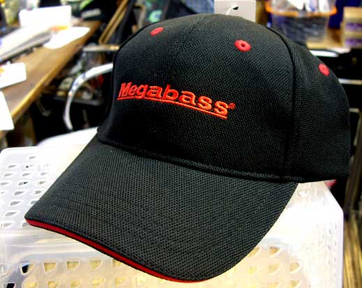 Megabass Field Cap Megabass Black/Red Megabass Field Cap Megabass Black/Red