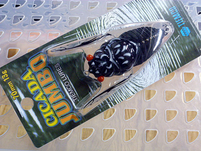 CICADA JUMBO #124 Black Minmin - Click Image to Close