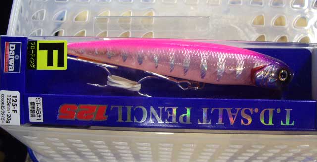 T.D. SALT PENCIL DRADO TUNE 125F Pink Tiger T.D. SALT PENCIL DRADO TUNE 125F Pink Tiger