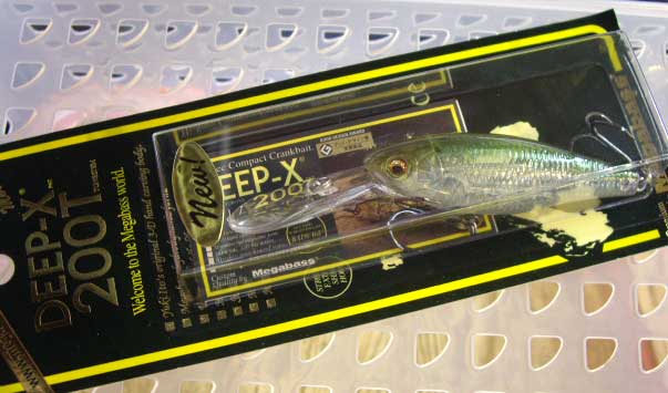 DEEP-X 200T GP CRYSTAL SHAD DEEP-X 200T GP CRYSTAL SHAD