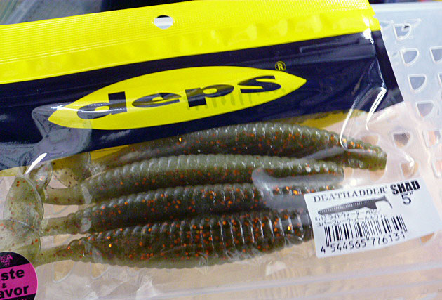 DEATH ADDER SHAD 5inch #113 L-WatermelonPepperCopperPearlWhite