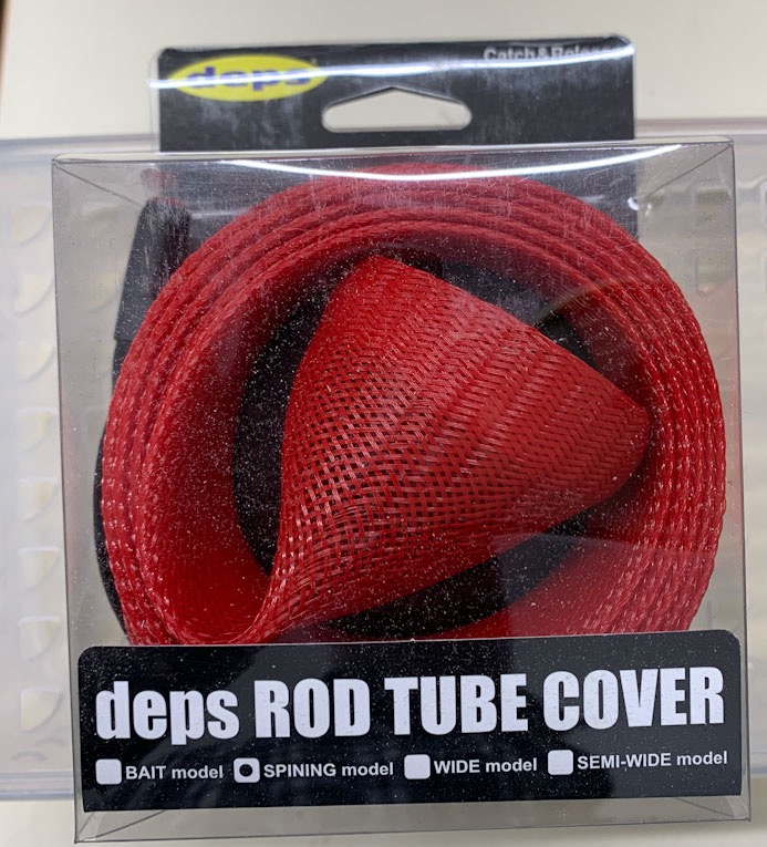deps Rod Tube Cover Spinning/Red