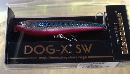 DOG-X SW M BLUE PINK IWASHI - Click Image to Close