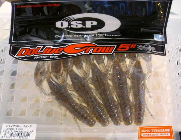 DoLive Craw 5inch Ghost Shrimp - Click Image to Close