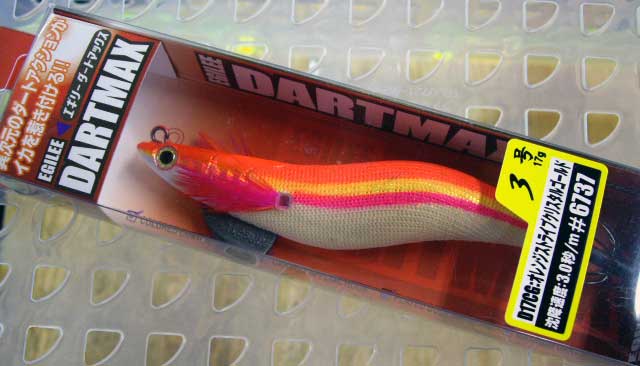 Dart Max #3 D17CG Orange Stripe Crystal Gold - Click Image to Close