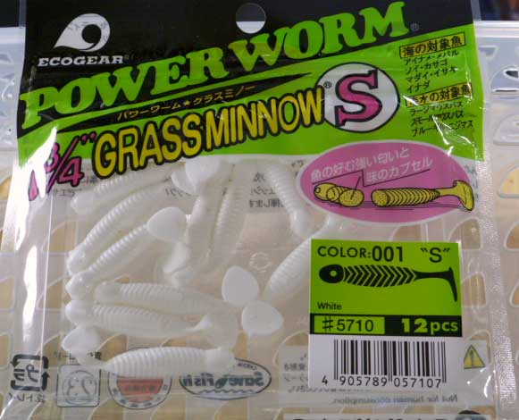 GRASS MINNOW-S 001:White