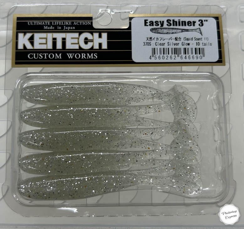 EASY SHINER 3inch 370:Clear Silver Glow