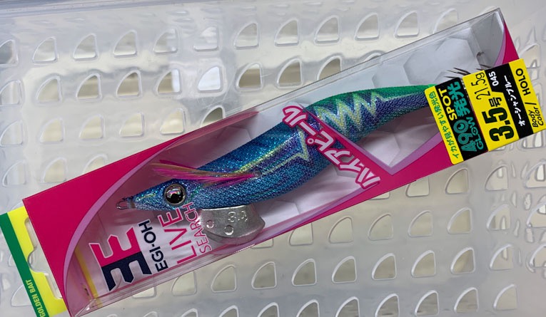 YAMASHITA 2019 New 490 Glow EGI-OH LIVE SEARCH 3.0 #047 Squid Jig From JAPAN 