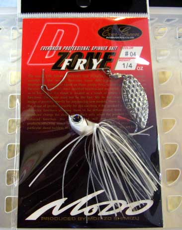 4oz Super chart Evergreen Spinnerbait D Zone Fly Single Willow Leaf 1 