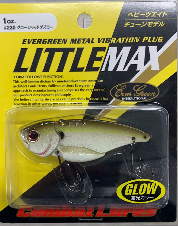 Little Max Heavy Weight 1oz Glow Shad Duzzler