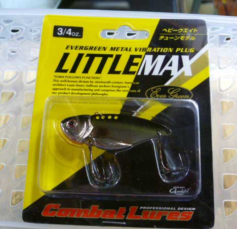 Little Max Heavy Weight 3/4oz Natural Shad - Click Image to Close