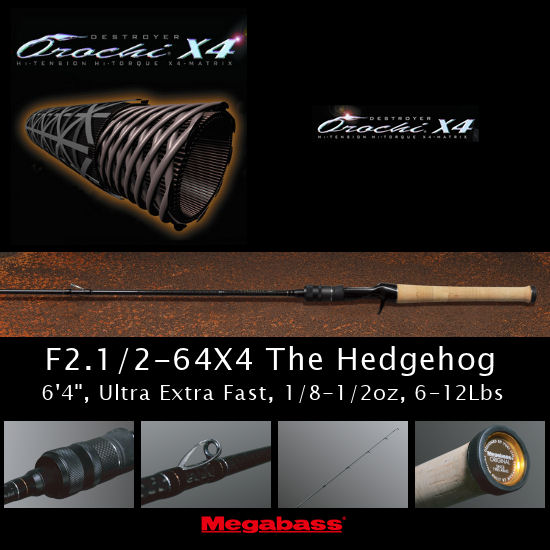 Orochi X4 F2.1/2-64X4 The Hedgehog [Only UPS]