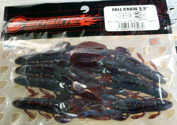 FALL CRAW 3.5inch Scuppernong Blue Flake FALL CRAW 3.5inch Scuppernong Blue Flake