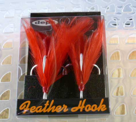 deps Feather Hook ST-46 #1/0 Red
