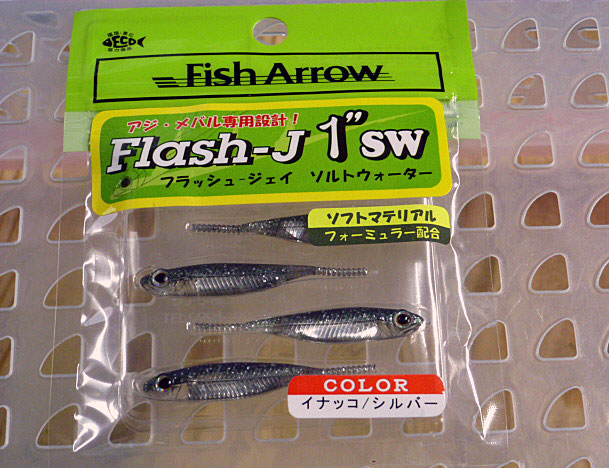 Flash-J 1inch SW Inakko Silver - Click Image to Close