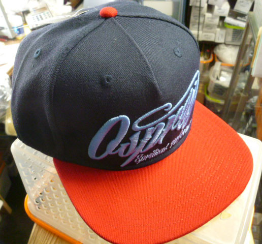 OSP Flat Visor Cap Navy Red OSP Flat Visor Cap Navy Red