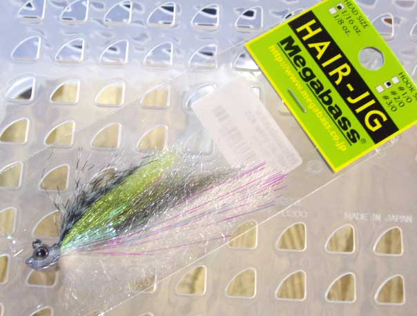 Hair Jig #2/0 , 1/16oz Real Minnow Hair Jig #2/0 , 1/16oz Real Minnow