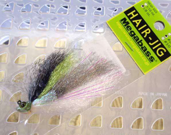Hair Jig #2/0 , 1/8oz Weed Camo Hair Jig #2/0 , 1/8oz Weed Camo