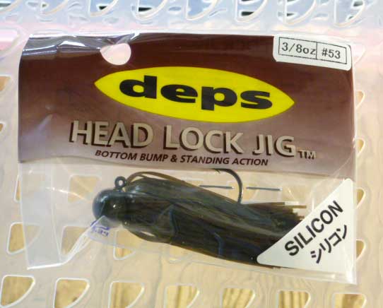 HEAD ROCK JIG 3/8oz SILICON #53 Greenpumpkin Seed