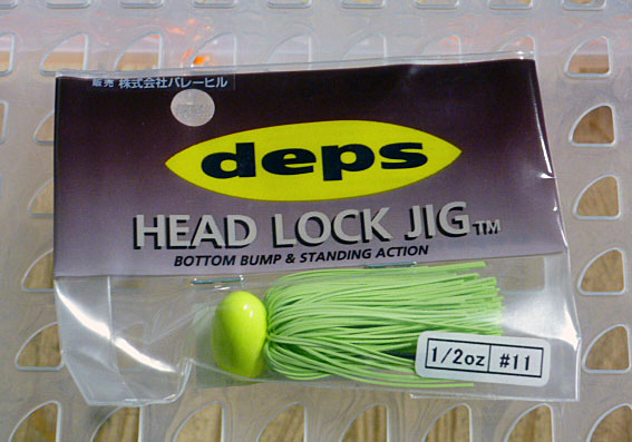 HEAD ROCK JIG Weedless 3/8oz#11 Chartreuse