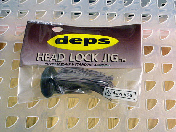 HEAD ROCK JIG 3/4oz Fine Rubber #06 Brown - Click Image to Close