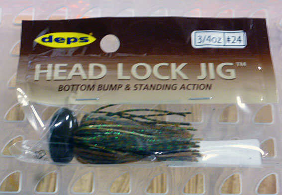 HEAD ROCK JIG 3/4oz Silicon #24 Scale Rootbeer