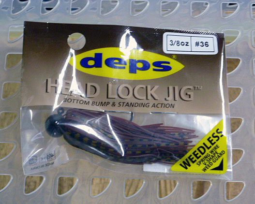 HEAD ROCK JIG Weedless 3/8oz#36 Scale Scuppernong