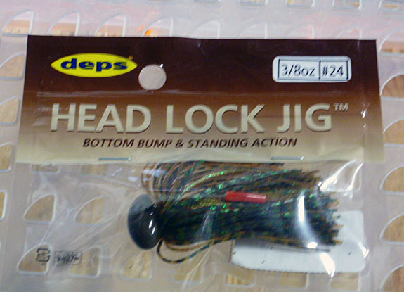 HEAD ROCK JIG 3/8oz SILICON #24 Scale Rootbeer - Click Image to Close