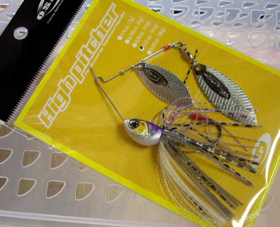 HIgh Pitcher 1/2oz DW Spark Ice Shad - Click Image to Close