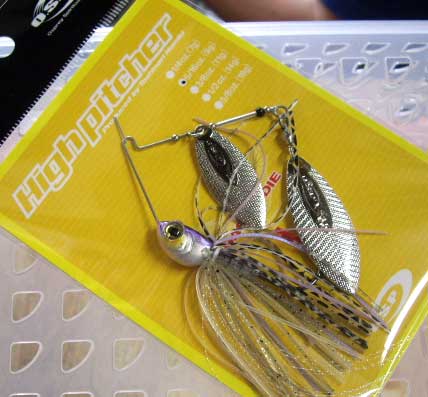HIgh Pitcher 5/16oz DW Spark Ice Shad - Click Image to Close