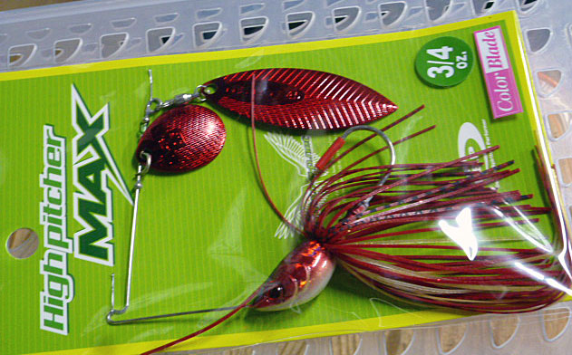 High Pitcher Max 3/4oz TW CB Bloody Shad - Click Image to Close