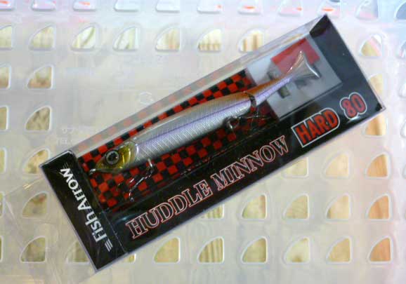 Huddle Minnow Hard 80SS Pearl Wakasagi Huddle Minnow Hard 80SS Pearl Wakasagi