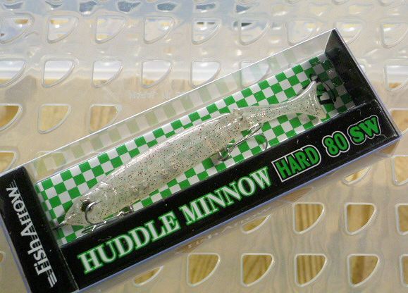 Huddle Minnow Hard 80SW Red Chili Shirasu Huddle Minnow Hard 80SW Red Chili Shirasu