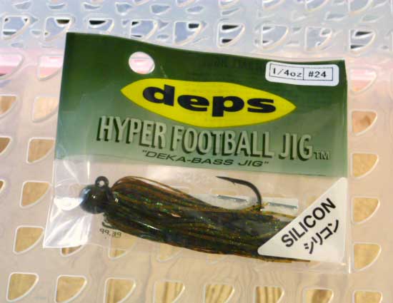 Hyper Foot Ball Jig Silicon 1/4oz #24 Scale Rootbeer