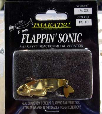 FLAPPIN' SONIC 1/4oz FS-10 METAL GOLD - Click Image to Close