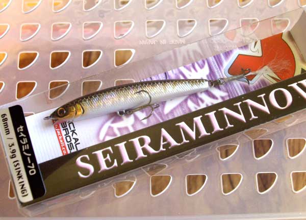 SEIRA MINNOW 70S HL Ginkuro SEIRA MINNOW 70S HL Ginkuro