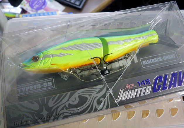 JOINTED CLAW Tuned 148 TYPE-15SS Blue Back Chart