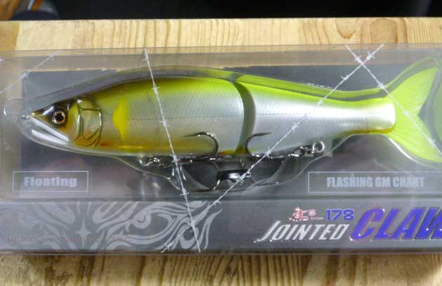 JOINTED CLAW 178 Floating Flashing GM Chart - Click Image to Close